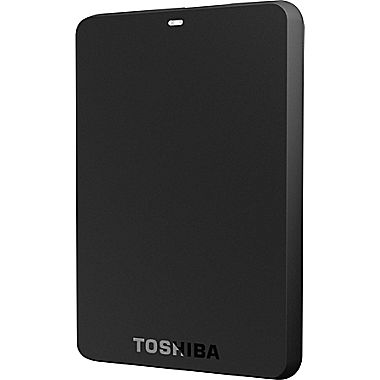 Toshiba Canvio 750 GB USB 3.0 Basics Portable Hard Drive $39.99