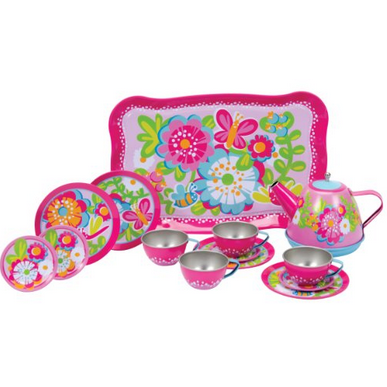 史低！Schylling 花園Party茶具套裝玩具，原價$19.99，現僅$8.72！