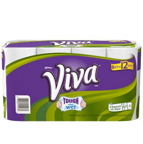 Target.com offers Free $5 Gift Card with the purchase of 2 Viva Vantage Paper Towels (8 pk rolls) for $9.99 each