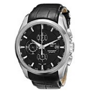 Tissot Men's T0356271605100 T-Trend Couturier Stainless Steel Watch With Black Leather Band $546.52 FREE One-Day Shipping