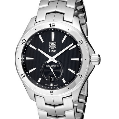 TAG Heuer Men's WAT2110.BA0950 Link Black Dial Watch $1,960.00(35%off)