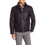 Dockers Men's Faux Leather Stand Collar Jacket $53.77 FREE Shipping