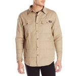 Dickies Men's Quilted Snap Front Overshirt $20.36 FREE Shipping on orders over $49