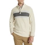 Dockers Men's Color-Block Chest-Stripe Quarter-Zip Sweater $15.3 FREE Shipping on orders over $49