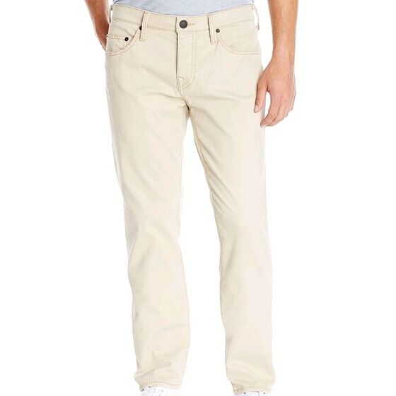 True Religion Men's Geno Relaxed Slim Fit Bedford Corduroy Pant In Pumice $65.2 FREE Shipping