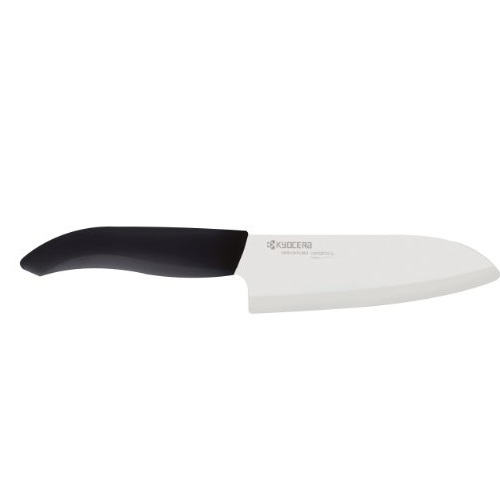 Kyocera Revolution Series Knives, 5-1/2-inch Santoku Knife, White Blade, only $30.02