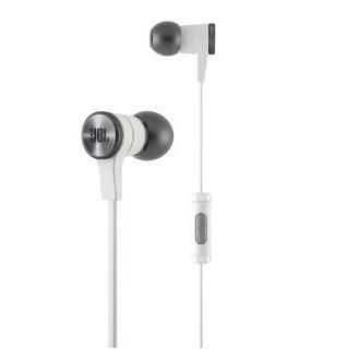 JBL E10 White In-Ear Headphones with JBL-Quality Sound and Advanced Styling, White, only $28.13 
