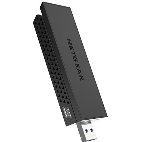 Netgear网件AC1200 USB接口高速无线网卡，支持802.11AC标准，原价$69.99，现仅售$49.99，免运费