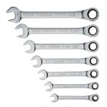 Stanley 94-542W 7-Piece Ratcheting Wrench Set, SAE $19.99