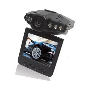 有備無患：亞馬遜銷量第一！2.5英寸可旋轉高清LED汽車車載紅外DVR 交通攝像機 只要$11.38 