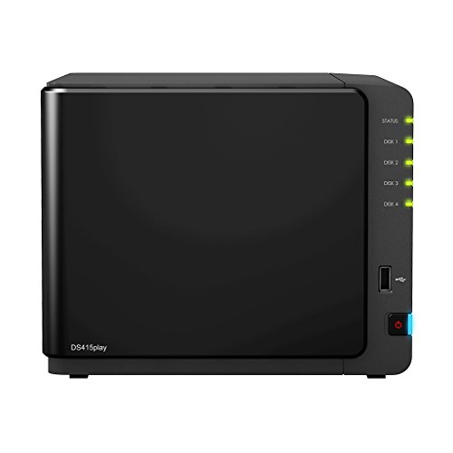 Synology America DiskStation 4-Bay Network Attached Storage (DS415play), only $512.99, free shipping