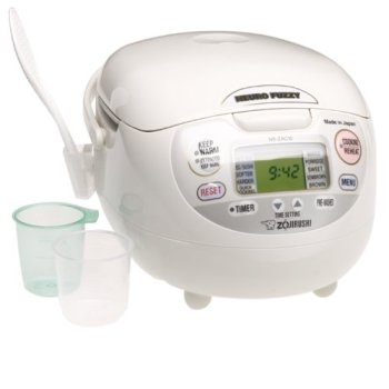 Zojirushi NS-ZCC18 10-Cup (Uncooked) Neuro Fuzzy Rice Cooker and Warmer, Premium White, 1.8-Liters, only $169.99 , free shipping
