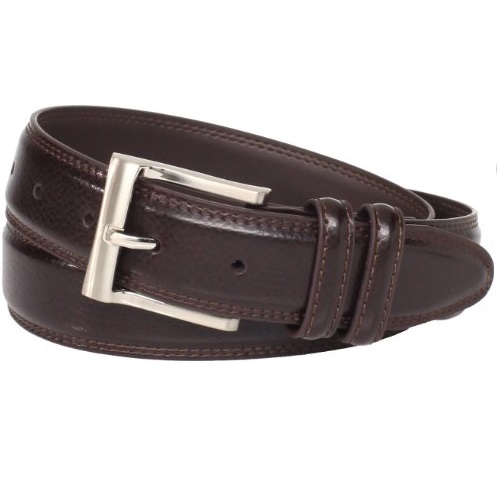 Florsheim Men's Pebble Grain Leather Belt 32MM,only $13.44 after using coupon code 