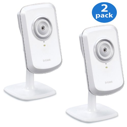 D-Link Wireless Day Only Network Surveillance Camera Two-Pack with mydlink-Enabled (DCS-930L/2),only $50.00, free shipping