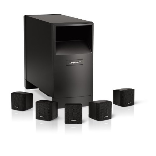 Bose Acoustimass 6 Home Entertainment Speaker System (Black), only $369.00, free shipping