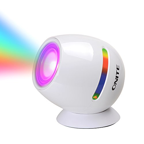 [Upgrade] Onite Living 256 Colors LED Light, Touch Pad Control Colorful Mood Rechargeable Battery Built in LED Lamp, Multidimensional Placed Dream Atmosphere Multi-Colour Changing Lamp for Party, Gift, Holiday, Valentine's day, comes with free USB Charging Cable and Adapter (White) $17.98(62%off)
