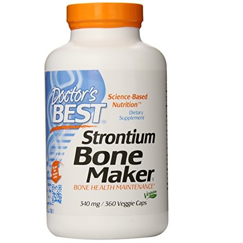 Doctor's Best Strontium Bone Maker Capsules, 340 mg, 360 Count,only $47