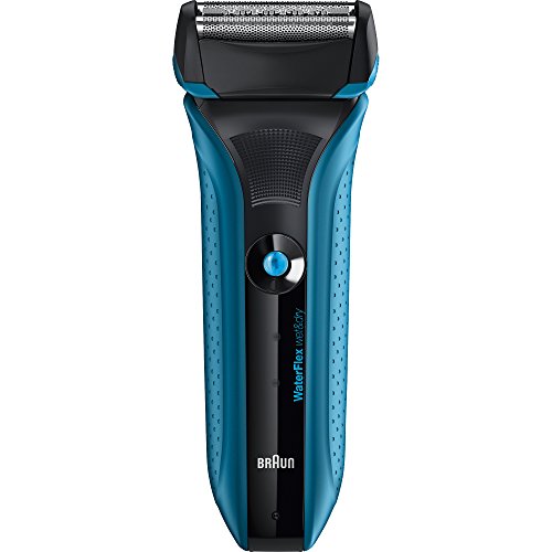 Braun Waterflex Wet and Dry Shaver, Blue,only $69.99 , free shipping