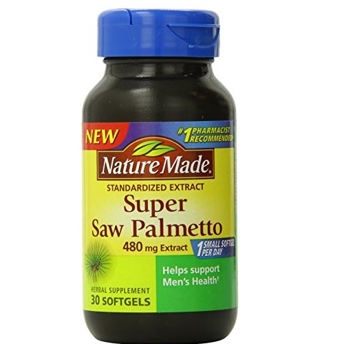 Nature Made Super Saw Palmetto Extract Liquid Softgel, 480 mg, 30 Count, only $6.88, free shipping after clipping coupon and usingＳＳ