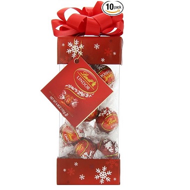 Lindt LINDOR Truffles Milk Chocolate Pinnacle Gift Box, 6.8-Ounce Package (Pack of 10), only $19.65
