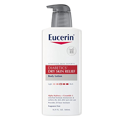 Eucerin Diabetics' Dry Skin Relief Body Lotion, 16.9 Ounce, only $7.44, free shipping after clipping coupon and using SS