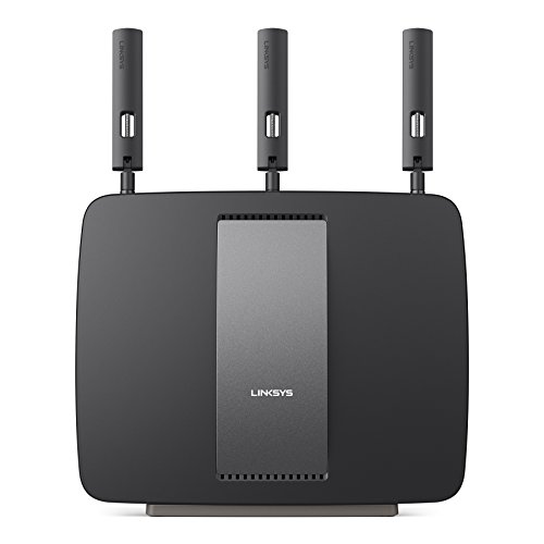 Linksys AC3200 Tri-Band Smart Wi-Fi Router with Gigabit and USB, Designed for Device-Heavy Homes, Smart Wi-Fi App Enabled to Control Your Network from Anywhere (EA9200-4A), only  $90.74, free shipping