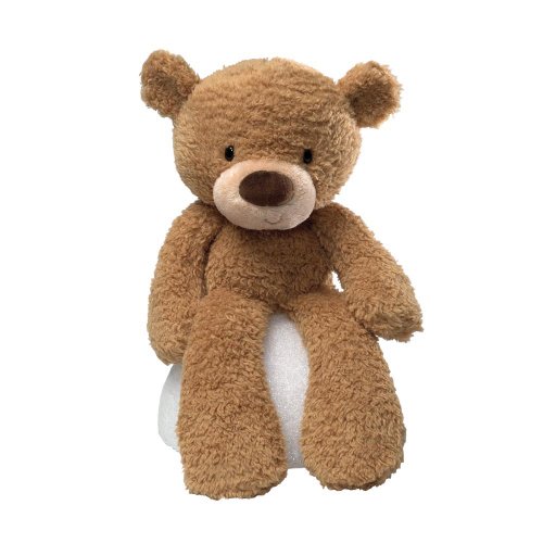 GUND Fuzzy Teddy Bear Stuffed Animal Plush, Beige, 13.5