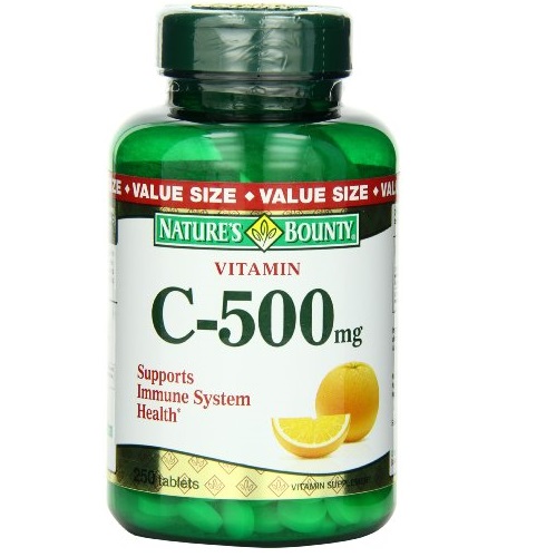 Nature's Bounty Vitamin C 500mg, 250 Tablets , only $7.46, free shipping after   usingＳＳ