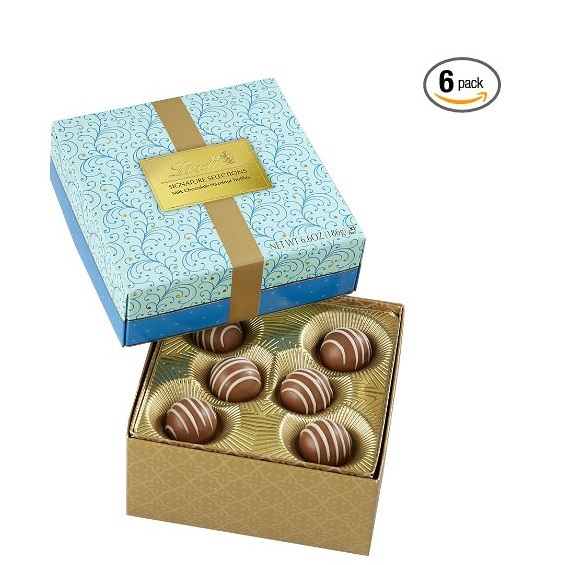 Lindt Signature Select Hazelnut Chocolate Truffle Box, 6.6oz (Pack of 6), only $16.81