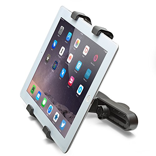 Aduro U-Grip Adjustable Universal Car Headrest Mount for Tablets, Apple iPad, Galaxy Tablet (Retail Packaging) (Black), only $7.49 after using coupon code 