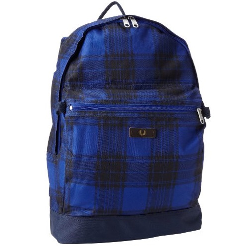 Fred Perry Men's Check Nylon Rucksack, only $27.51
