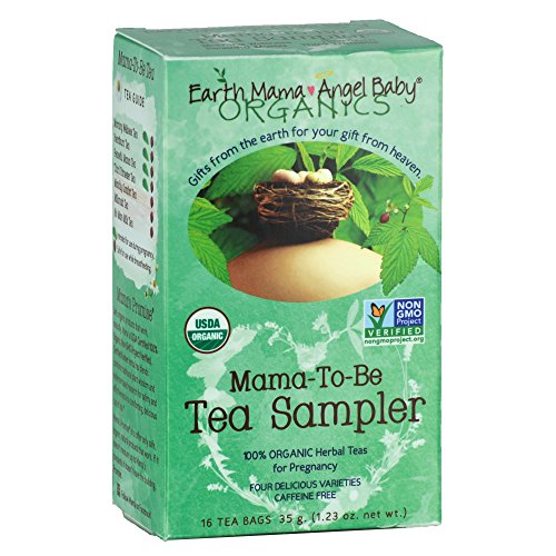 Earth Mama Angel Baby Organic Mama-To-Be Tea Sampler, 16 Teabags/Box (Pack of 3), only $9.95, free shipping