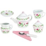 Deluxe Ceramic Tea Set with Basket $14.07 FREE Shipping on orders over $49