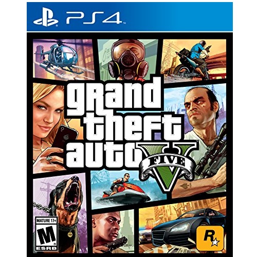 《Grand Theft Auto V 侠盗猎车手V》游戏， PS4或Xbox One，原价$59.99，现仅售$29.99