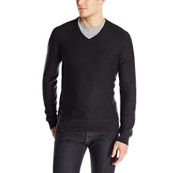 Calvin Klein Jeans Men's Slub V-Neck Sweater $16.14 FREE Shipping on orders over $49