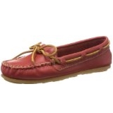 Minnetonka Women's Smooth Leather Moccasin $29.99 FREE Shipping on orders over $49