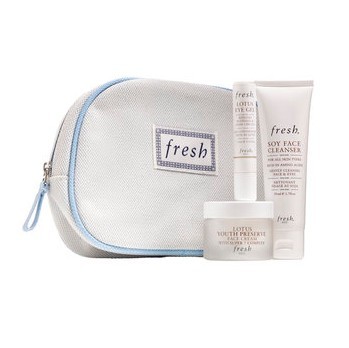 Sephora $45($64 Value) Fresh Lotus Youth Preserve Skincare Kit