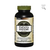 GNC Natural Brand™ Papaya Enzyme 600 tablets for $12 