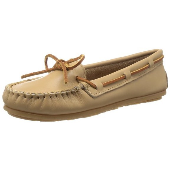 Minnetonka Women's Smooth Leather Moccasin for $27.00