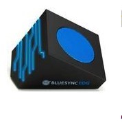 GOgroove BlueSYNC EDG Portable Wireless Bluetooth Speaker w/ Rechargeable Battery , Stereo Streaming & Blue LED Glow Lights for Smartphones , Tablets , MP3 Players , Laptops & More for $ 9.99
