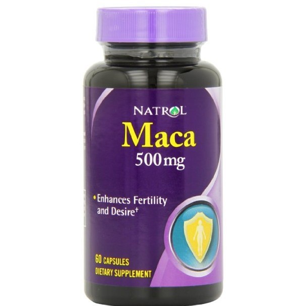 Natrol Maca 500mg Capsules, 60-Count for $5.41 free shipping