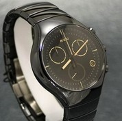RADO雷達 TRUE CHRONOGRAPH R27814152男士陶瓷手錶 原價$1900 現價$629.00 需用碼