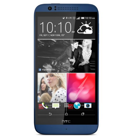 史低！HTC Desire 510 (A11)无合约手机，蓝色款(Virgin)，原价$99.99，现仅$59.99 免运费！