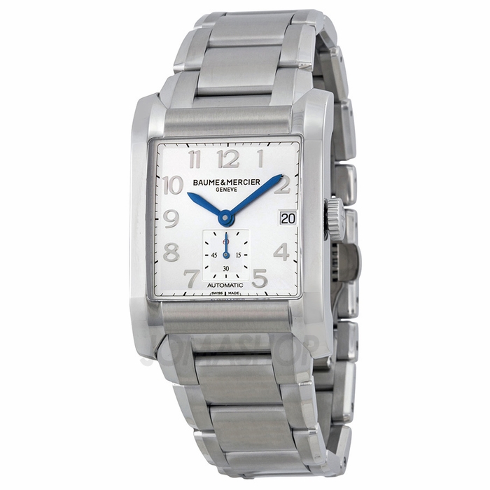Baume and Mercier Hampton Silver Dial Automatic Mens Watch 10047, only $699.00, free shipping  after using coupon code 