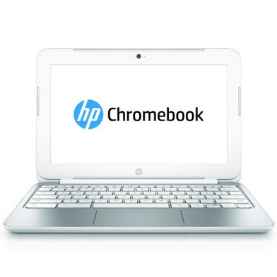 HP Chromebook 11-2110nr 11.6-Inch Laptop (Snow White) $237.36 & FREE Shipping
