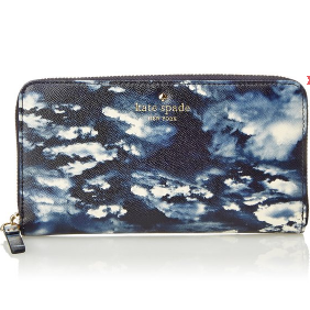 kate spade new york Cedar Street Clouds Lacey Wallet, Night Clouds, One Size $93.41(53%off)