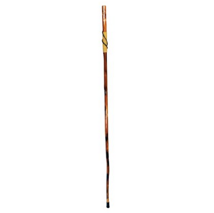 SE 55in. Walking Stick Hand Carved Bear Rope Wrapped Around Stick $11.65 & FREE Shipping