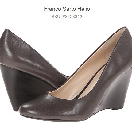 Franco Sarto三角坡跟 高跟鞋 原價$89 現價$29.99 免運費