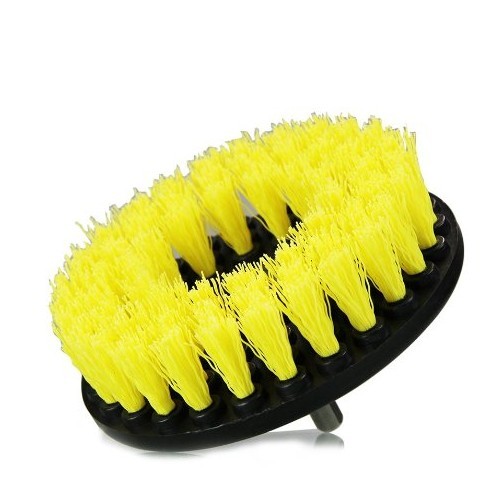 Chemical Guys ACC201BRUSHMD Medium Duty Carpet Brush with Drill Attachment, Yellow for $8.46 free shipping