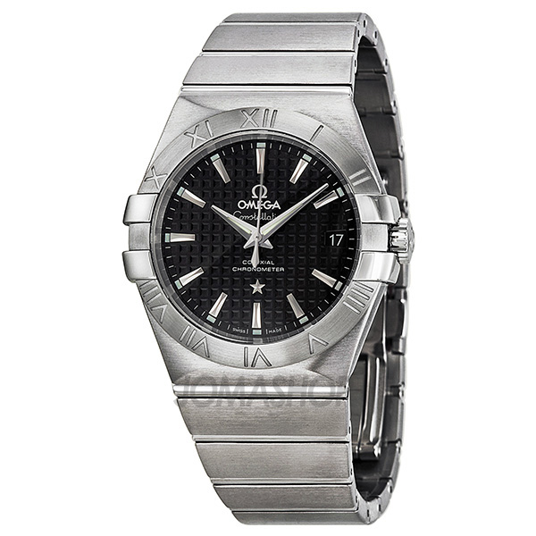 Omega Constellation Chronometer Automatic Black Dial Ladies Watch 123.10.35.20.01.002, only $2,195.00, free shipping